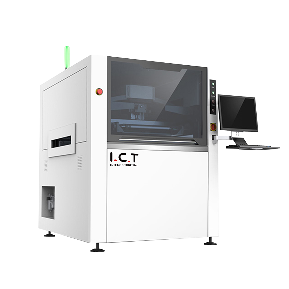 I.C.T-4034 | PCB Printer Solder Paste Support Frameless Stencil Printer