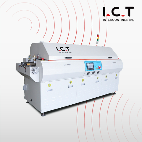 China smt pcb reflow oven machine manufacturers, smt pcb reflow oven