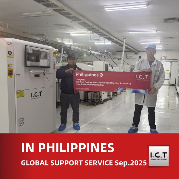I.C.T Oversea Support for Inline Laser Marking Machine in Philippines