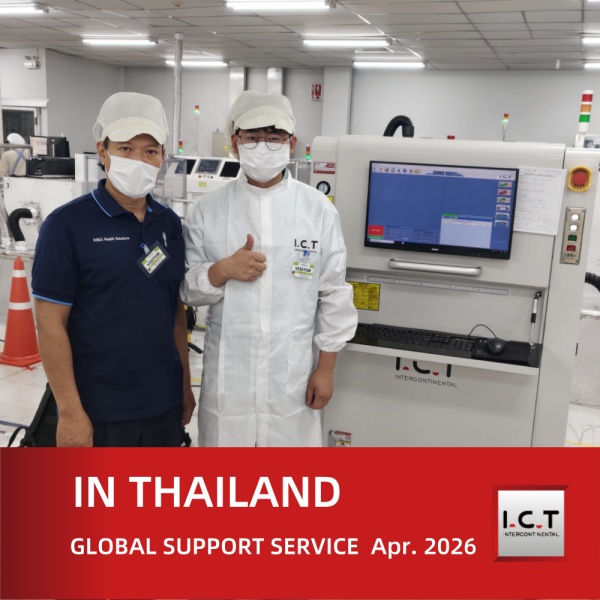 I.C.T Global Technical Support for Laser Marking Machine Installation in Thailand