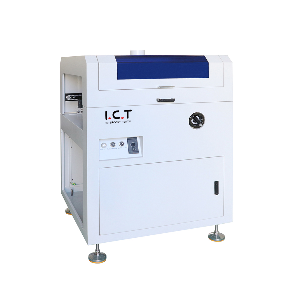 I.C.T solder mask Coating line Spraying gluing machine for PCB led from