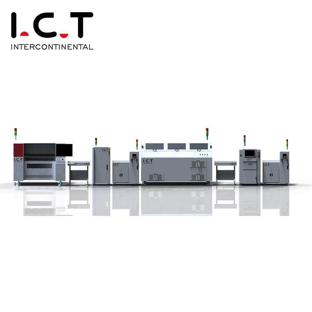 I.C.T | Cost-effective SMD PCB Assembly Production Line with High Speed